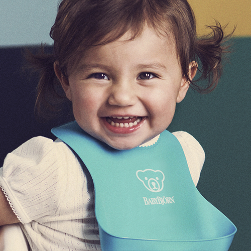 瑞典 BABYBJ&Ouml;RN 軟膠防屑圍兜