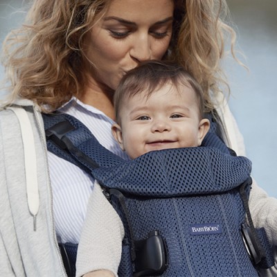 瑞典 BABYBJ&Ouml;RN 多功能透氣嬰兒揹帶(3D網眼)