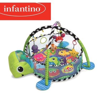 infantino 海洋遊戲地墊連波波池 (海洋世界)