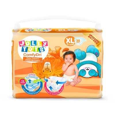 Jolly Tots舒適乾爽嬰兒紙尿片