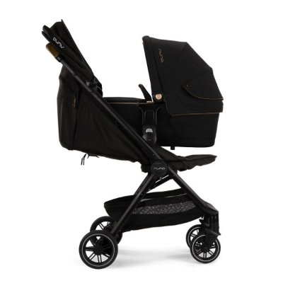 Nuna TRVL 輕量自動收摺嬰兒推車及 LYTL手提睡籃套裝送Adapter 