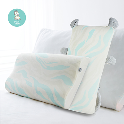 小斑馬乳膠大枕和抱抱枕L （2-4歲兒童用）