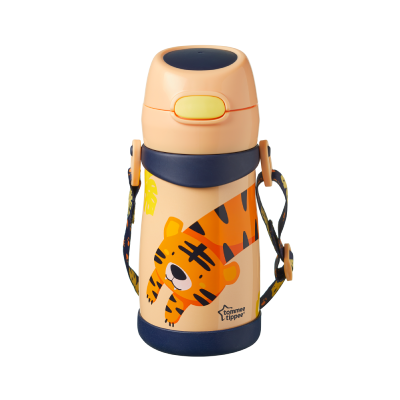 Tommee Tippee 不鏽鋼防漏吸管杯350ml 