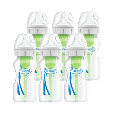 Dr. Brown's Options+ 9oz仿母乳排氣PP奶樽優惠套裝