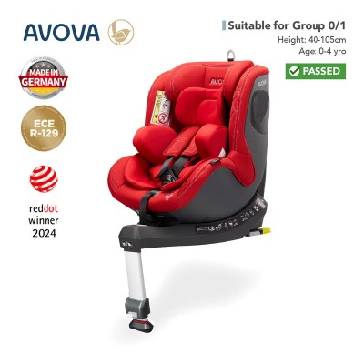 Avova - Sperber-Fix 2 汽車安全座椅 (R129 & CCC 安全標準)