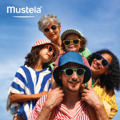 Mustela 超輕彈性UV400護目太陽眼鏡