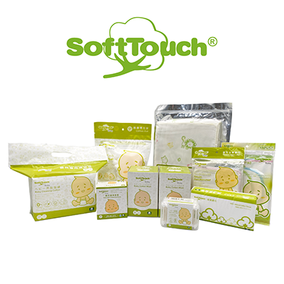 SoftTouch嬰兒專用清潔棉 (試用裝)