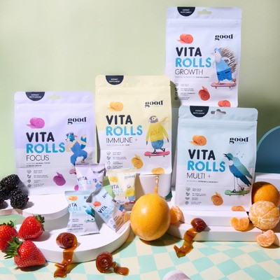 The Good Vitamin Co 維他命波板軟糖、水果卷、滴劑、咀嚼片優惠