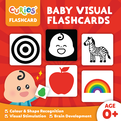 Curios®  Baby Visual Flashcard