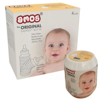 AMOS EASY GO PP 即棄奶瓶 250ML 原箱36件
