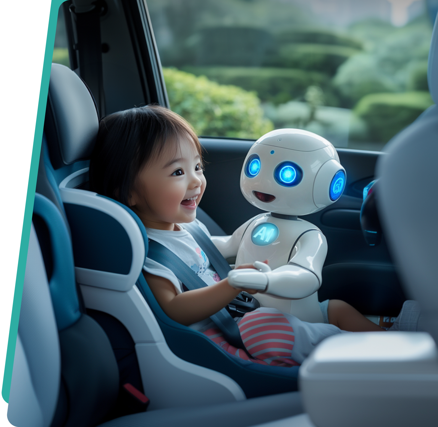 Child with Robot