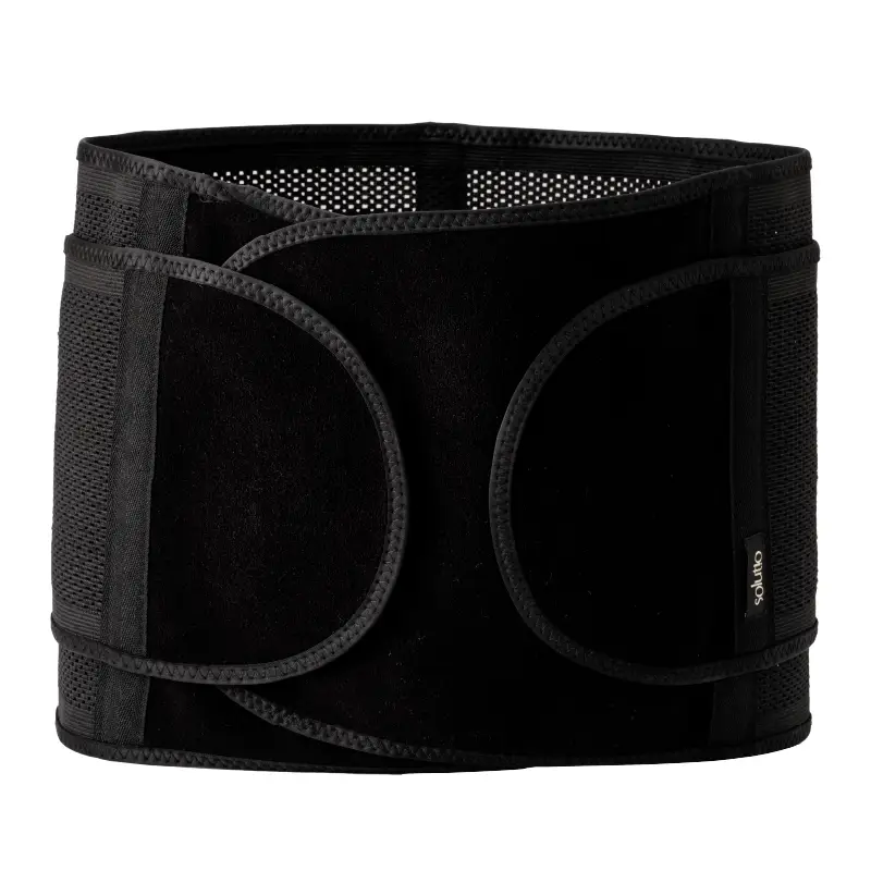 SOLUTIO 機能靜音護腰束腹帶 (黑色)