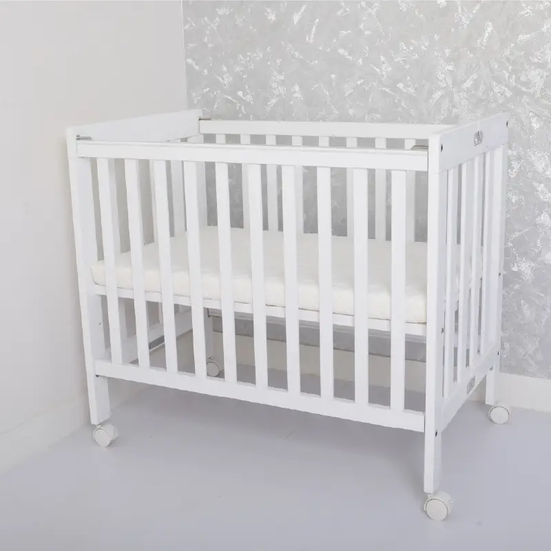 LA BABY 2100 可摺疊嬰兒木床 (23.5"X37.5")