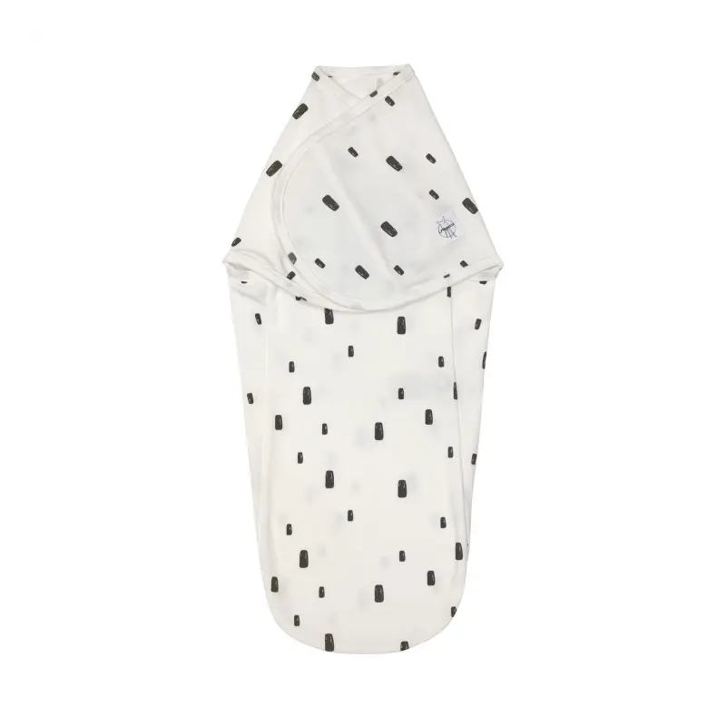 LAESSIG 包巾睡袋(奶白/磚塊)