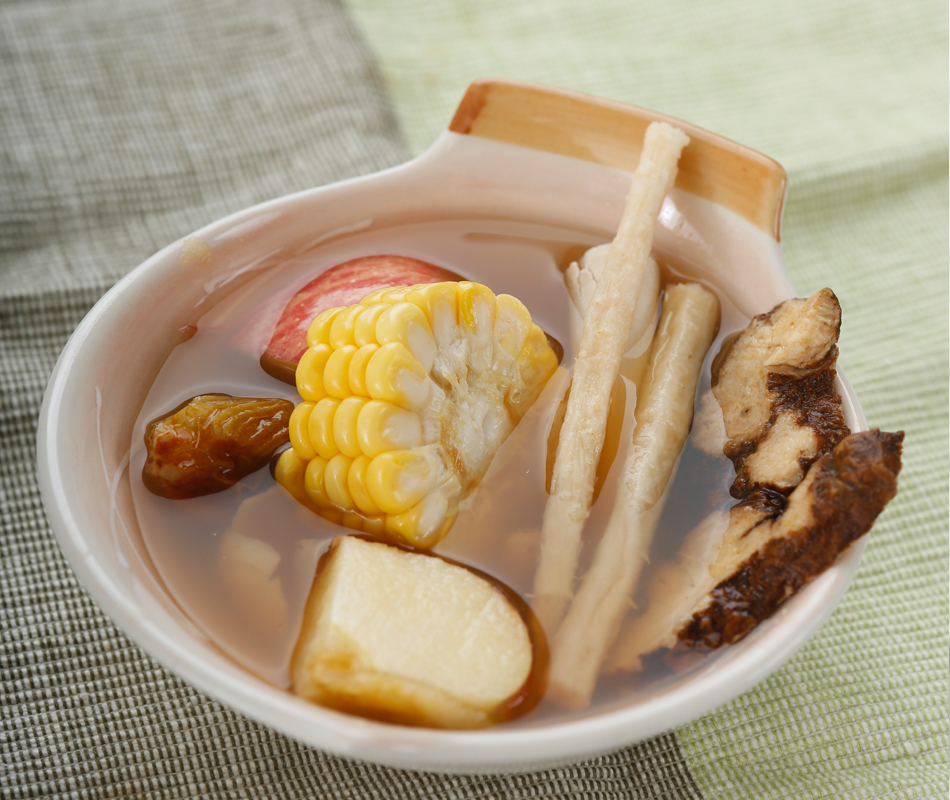 沙參蘋果粟米湯